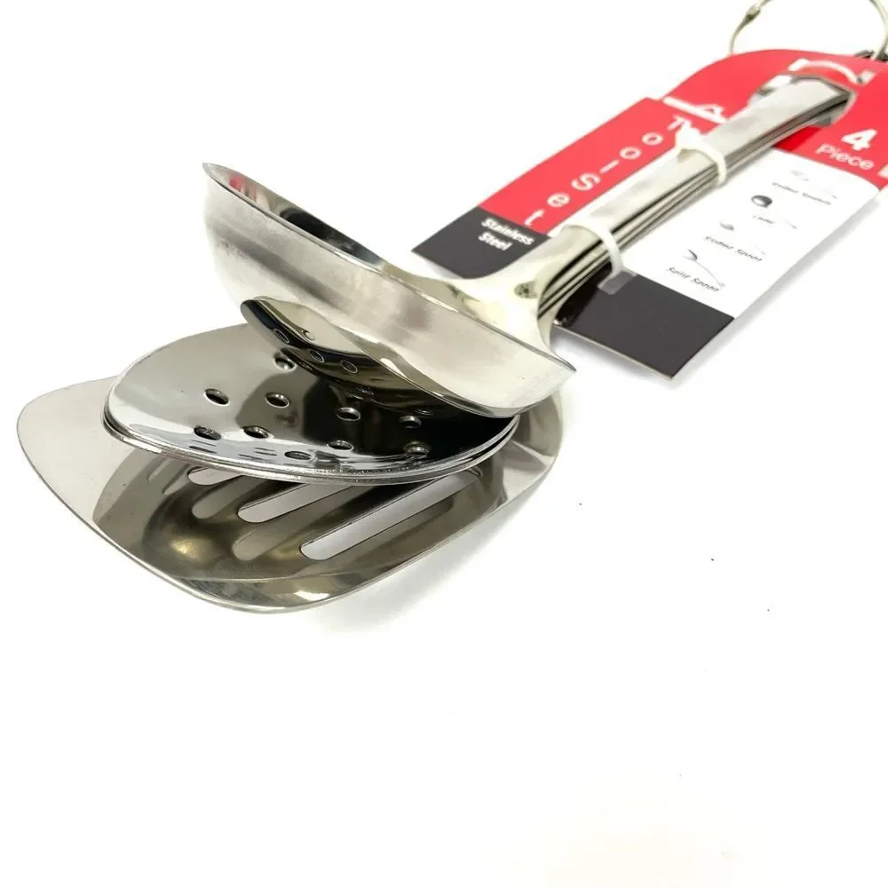 4 Piece Stainless Steel Kitchen Tool Set